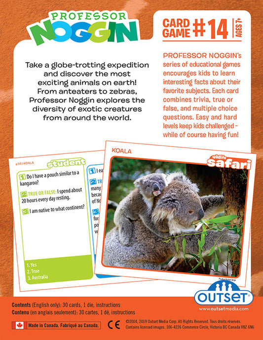 Professor Noggin - Wildlife Safari