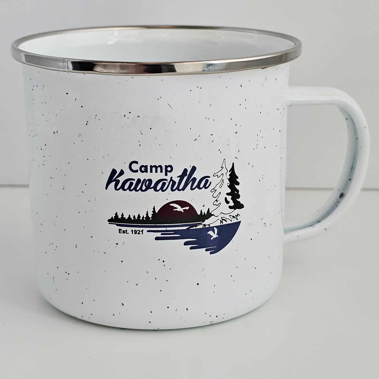 Camp Kawartha 16 oz Enamel Campfire Mug