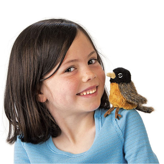 Folkmanis - Finger Puppet - Mini Robin