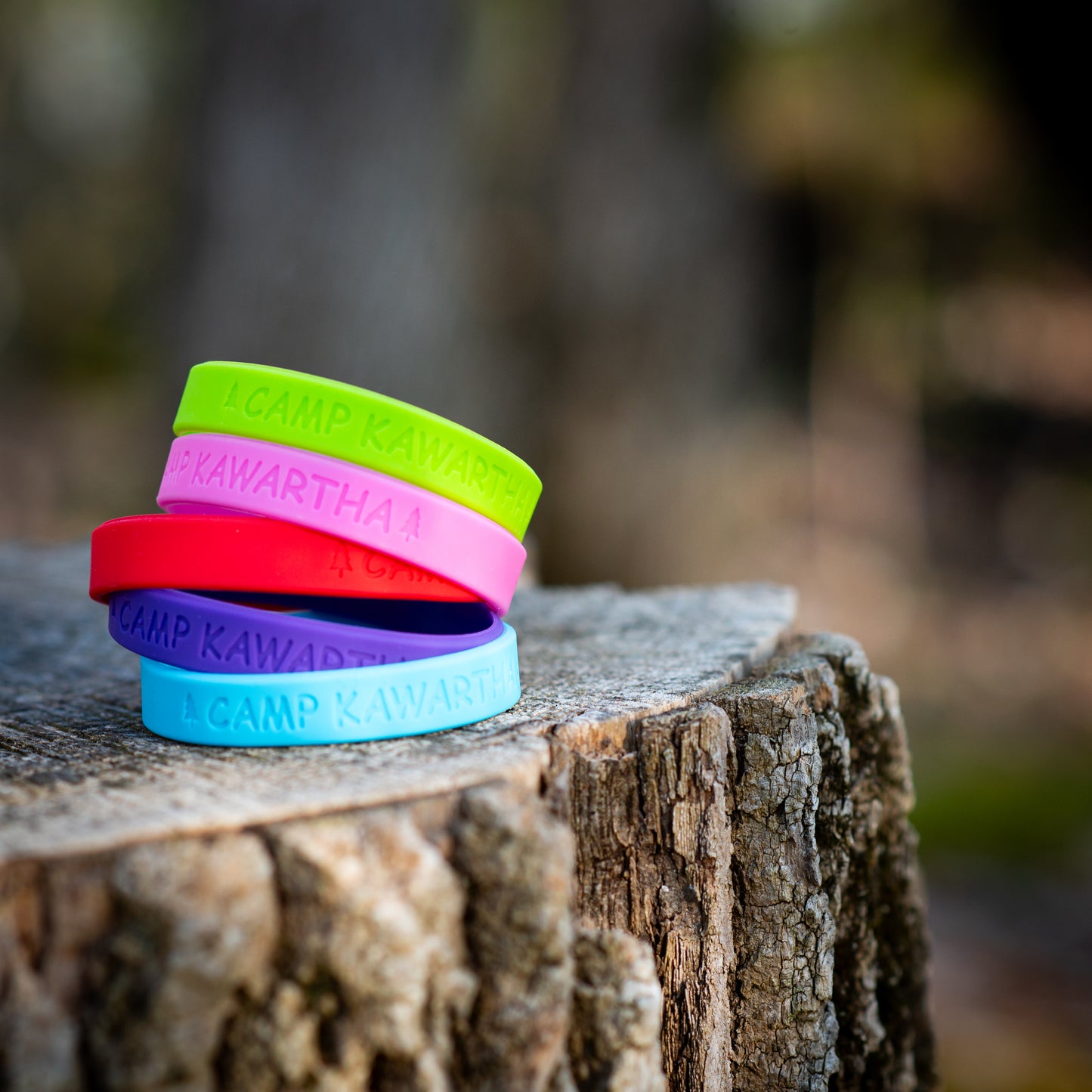Camp Kawartha Silicone Wristbands