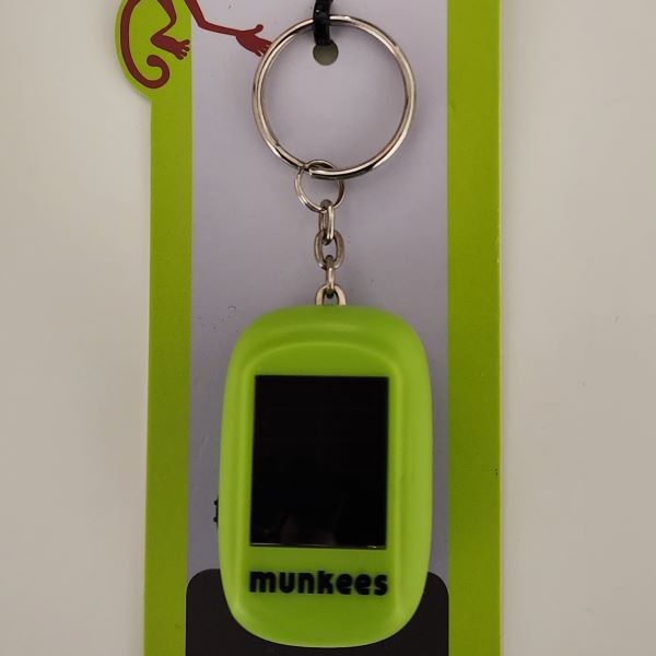 Mini Solar/Dynamo LED Flashlight with Keychain