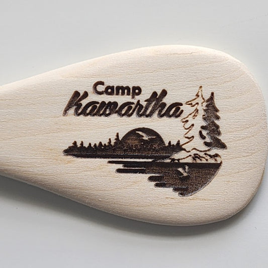 Souvenir Wood Paddle Keychain