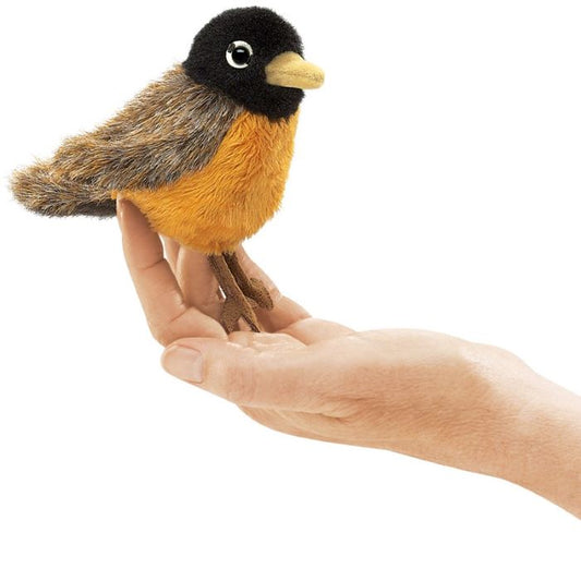 Folkmanis - Finger Puppet - 4" Mini Robin