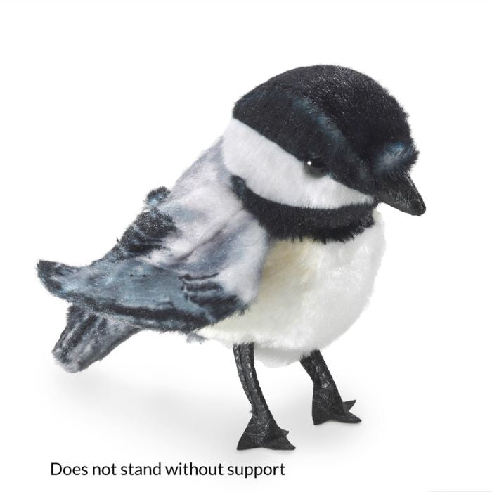 Folkmanis - Finger Puppet - 6" Mini Chickadee