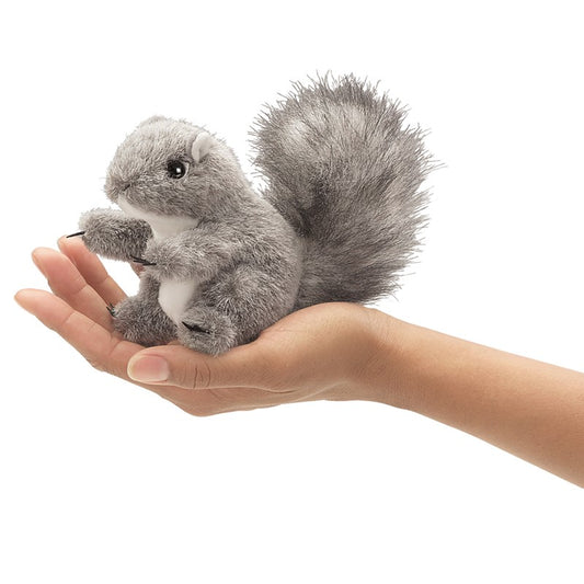 Folkmanis - Finger Puppet - Mini Gray Squirrel