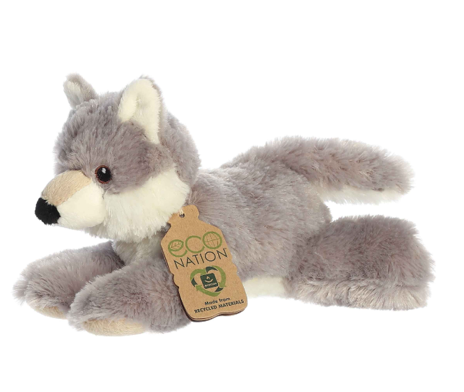 Aurora® - Eco Nation™ - Eco Softies™ - 8" Wolf