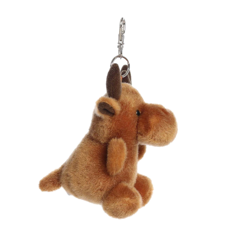 Aurora® - Palm Pals™ - 4" Cinnamon Moose™ Clip-On