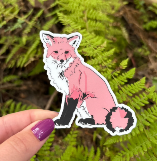 Native Ontario Species Sticker - Red Fox