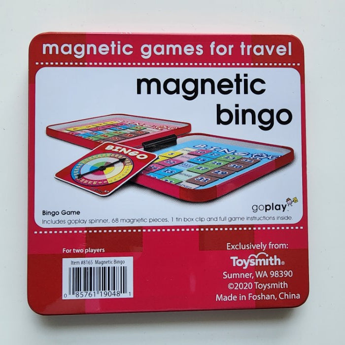 Magnetic Travel Game - Bingo