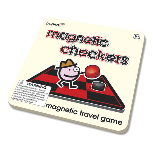 Magnetic Travel Game - Checkers